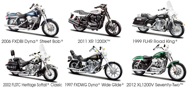 maisto harley davidson series 33
