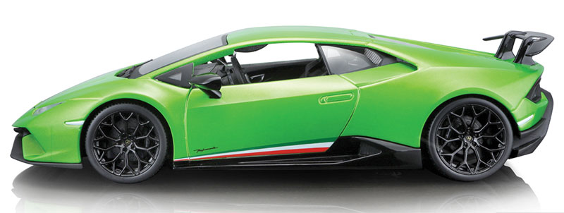 Lamborgini Huracan Performante Metallic Green 1/18 Diecast Model Car by Maisto