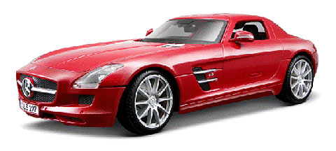 36196R - Maisto Diecast 2010 Mercedes Benz SLS AMG