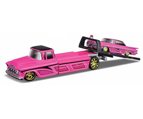 Maisto 1957 Chevy Fleetside & モンテカルロ Maisto - 1957 Chevrolet Pickup Truck - Global Diecast Direct