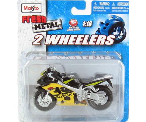 Maisto Diecast Suzuki GSX R600 Motorcycle - 35300-J