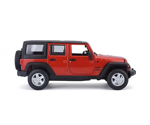 Voiture Miniature Jeep Wrangler Unlimited 2015 - Maisto 1/24, Métal Monté, Neuve En Boîte