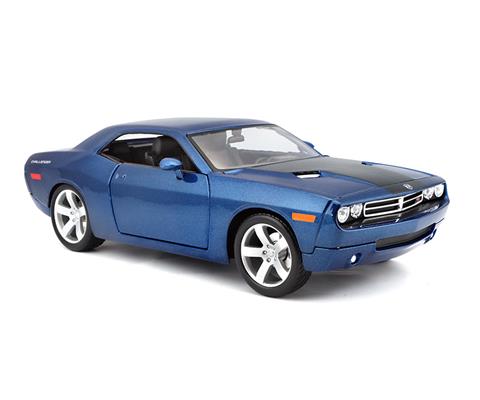 1/18 MAISTO PRO RODZ 2006 CHALLENGER HEMI 6.1 CONCEPT METALLIC SILVER