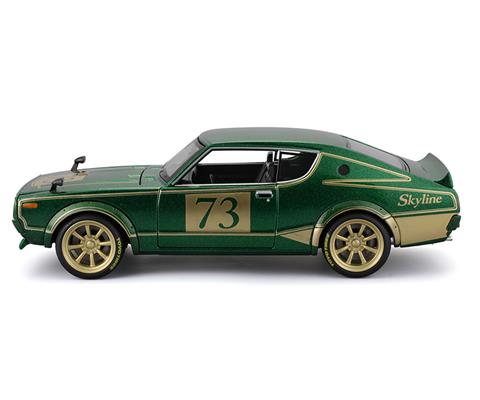 1973 Nissan Skyline 2000GT-R in Metallic Green #73 - Tokyo Mods
