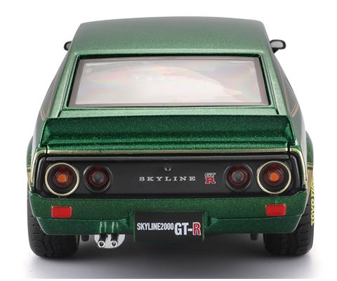 1973 Nissan Skyline 2000GT-R in Metallic Green #73 - Tokyo Mods