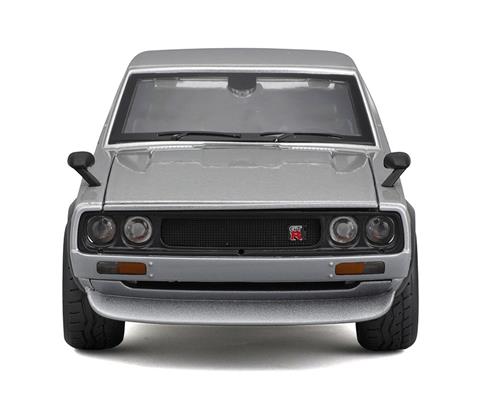 1973 Nissan Skyline 2000GT-R in Silver - Assembly Line Diecast
