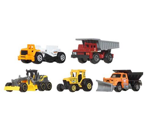 Construction Vehicles - 5-Piece Gift Pack - C1817-JBX34