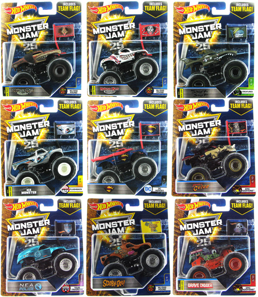 hot wheels monster jam case