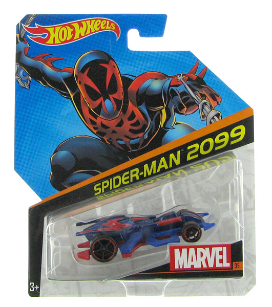 Hot Wheels Marvel Character Cars Spiderman 2099 