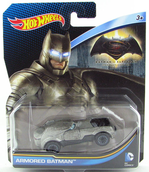 Hot Wheels 2016 DC Comics Character Cars Armored Batman Djm19 for sale online 