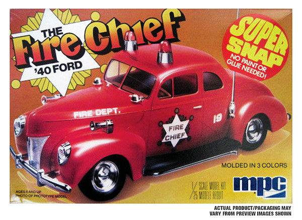 815 - MPC The Fire Chief 1940 Ford Coupe