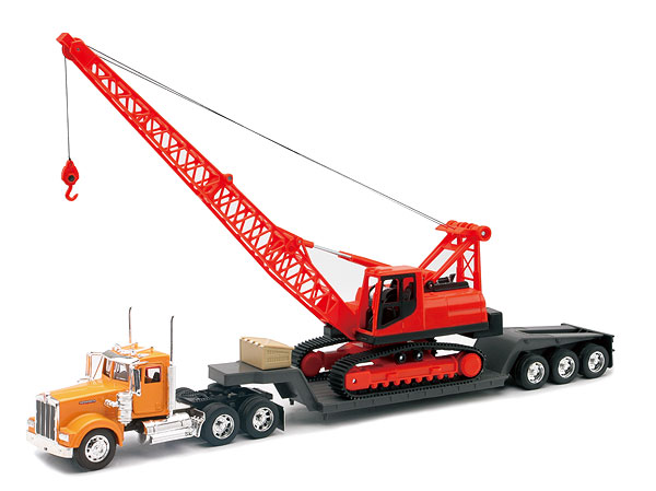 11293C - New-Ray Toys Kenworth W900 Lowboy