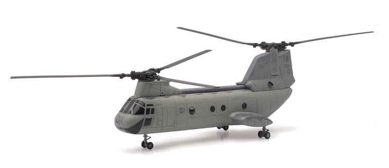 37003 Easy Model 1/72 Plastic CH-46 Seaknight Marines CH-46F Finished Helicopter 