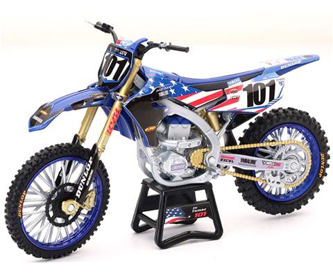 Eli Tomac #101 USA Motocross des Nations Yamaha YZ450F 1:12 Scale