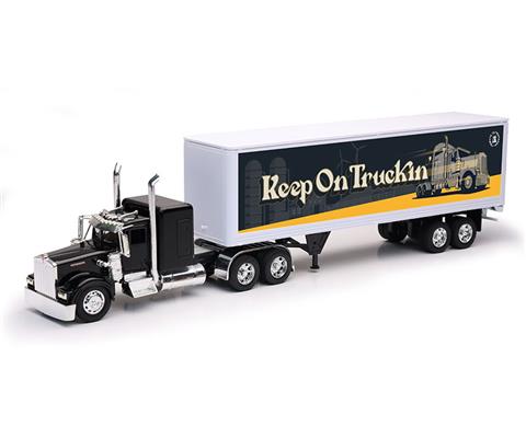 Kenworth Custom W900 Dry Van Trailer