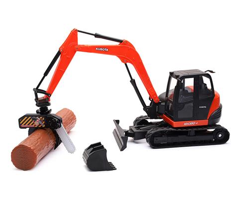 Kubota Kx080 4 Compact Excavator With