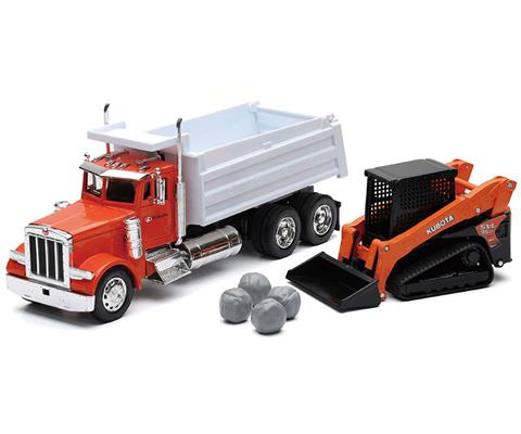 New Ray Camion Peterbilt 379 Con Container 40' US Patriots – Modellino In Scala 1/32 Da Collezione - 2