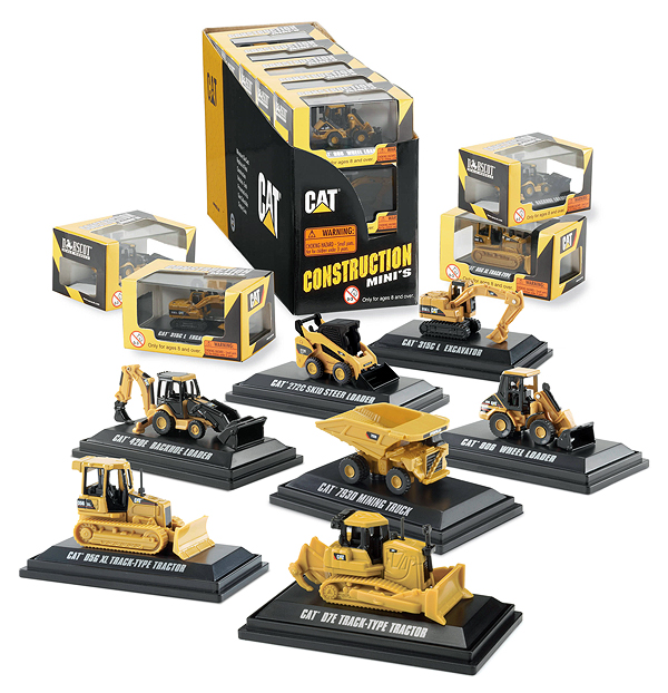 Norscot Caterpillar Construction Minis 15 piece Assortm   ent