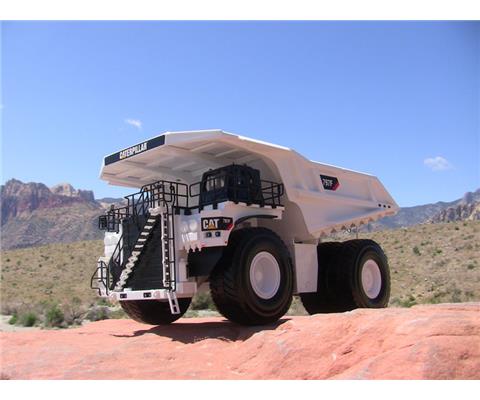 Caterpillar 797F Mining Truck in WHITE - 55243