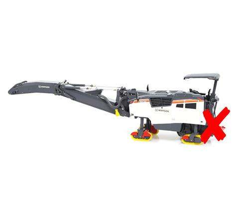 NZG Model Wirtgen W120 Fi Cold - 1037-X
