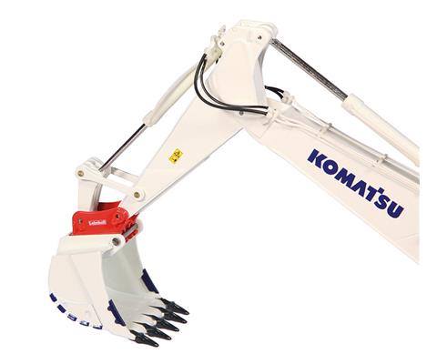 Komatsu PC1250 Tracked Excavator with Lehnhoff Quick-Coupler and