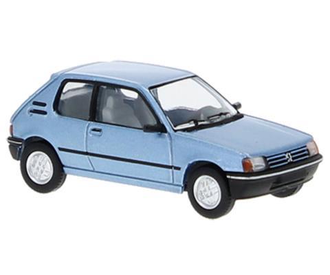 Cars - PCX87 - 0506 - 1984 Peugeot 205 in Metallic Light Blue high quality  plastic</i> Photo is pre-production sample, final product may vary</i>