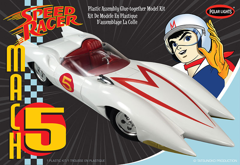 990 - Polar Lights Speed Racer Mach V