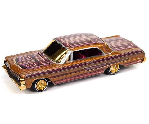 【アメリカン雑貨】racing champions Chevrolet RACING CHAMPIONS 1:64 1960 CHEVROLET IMPALA LOWRIDERS HOT