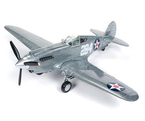 米軍　 Texaco - 1941 Curtiss P-40B Tomahawk - Special Brushed Metal