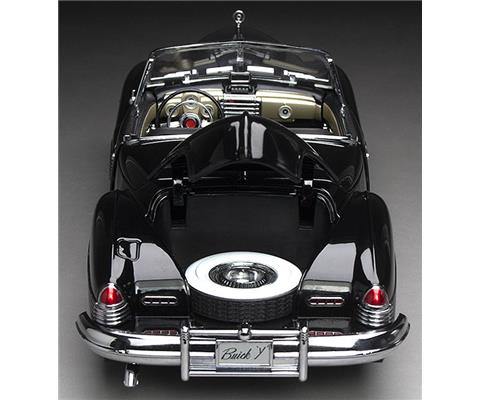 ミニカー　1/18 ビュイック Y-Job 1938 [5731] New Sun Star 1938 Buick Y-Job - Black • DiecastSociety.com
