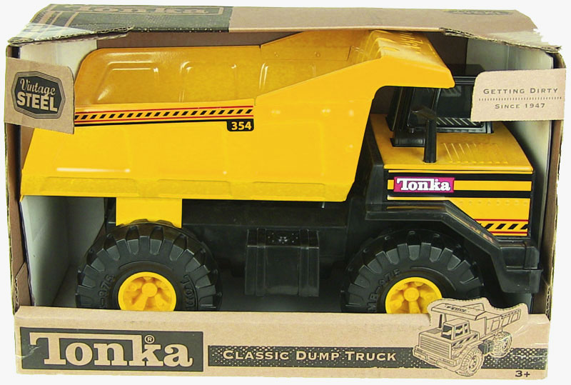 Tonka Toys Classic Dump Truck 354 Made With Steel Life Getting Dirty Since 1947  