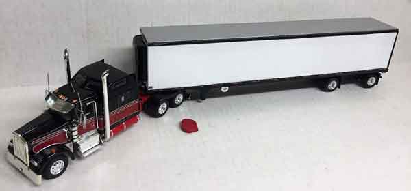 Tonkin PRECISION Kenworth W900L Truck & Reefer Trailer 1:53 DIE-CAST COLLECTIBLE 
