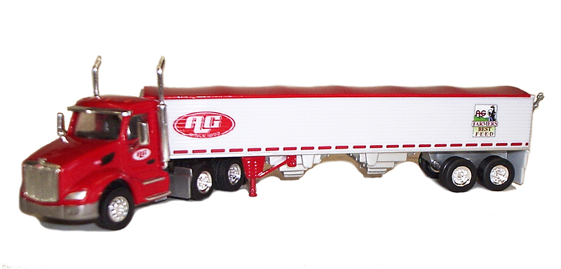 Trucks & Stuff TNS076 HO Peterbilt 579 DC Grain Trailer AL Gilbert Trucks & Stuff TNS076 HO Peterbilt 579 DC Grain Trailer AL Gilbert