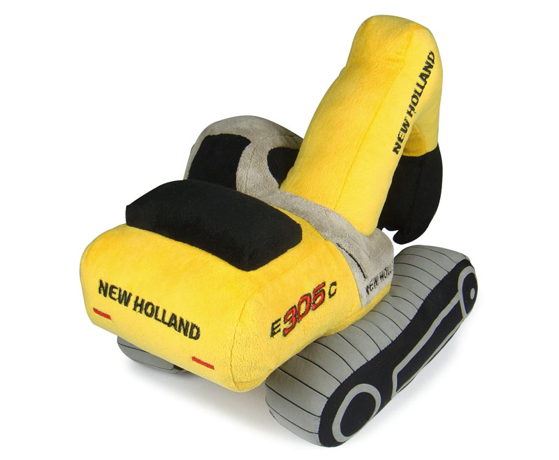 excavator plush toy