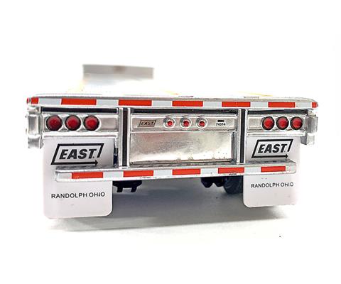 East Drop Deck Flatbed Trailer in Aluminum and Black - WBR027-1700