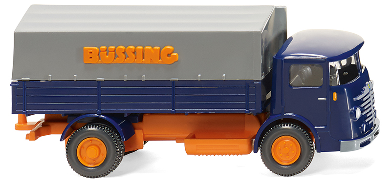 047601 - Wiking Model Bussing 4500 Flatbed Truck