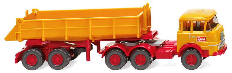 067704 - Wiking Model Krupp 806 Rear Tipper Truck At