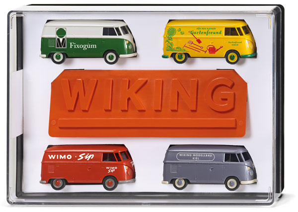 Wiking 031704  VW T1 Sambabus  braun rot  317 04   1:87 NEU in OVP 