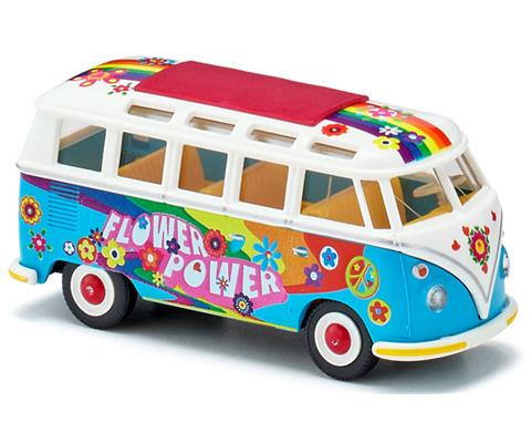 Flower Power - 1963-67 Volkswagen T1 Samba Bus - 079744