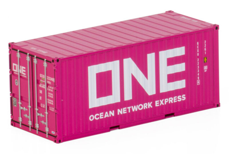ONE Ocean Network Express 40ft x 4 Buy Now & FREE 20ft OO Gauge 1:76 Card Models 