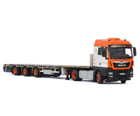 Universal Transport - Man TGX XLX Euro 6C Facelift with 3-Axle