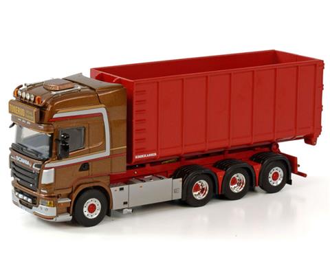WSI Model Tonerud Scania R6 Topline 8x4 Riged Truck - 01-3818
