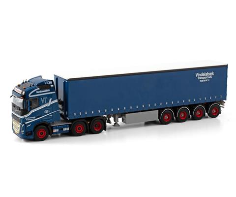 1/50 volvo FH nottelmann カーテンサイド　トレーラー Volvo FH12 Cab Step Curtainside Trailer 1/50 Cararama Diecast