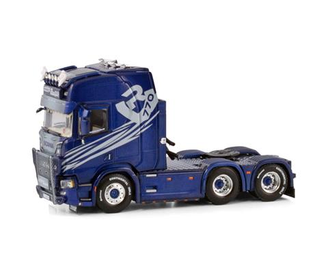 LTR　WSI 1/50 Scania R CR20H 6x2 WSI SCANIA R CR20H 6X2 TWIN STEER TRAILER 3 AXLE w/ 40 FT