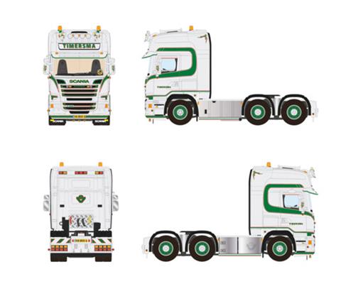 WSI Model Timersma Stroobos Scania Streamline Topline - 01-4210