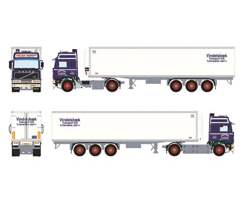 Vindelsbaek - Volvo F12 Globetrotter 4x2 with 3-Axle Classic