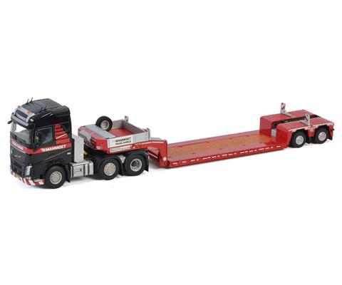 Mammoet - Volvo FH4 6x2 with 2-Axle Nooteboom Euro Lowboy Trailer