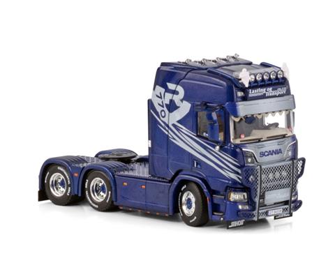 LTR　WSI 1/50 Scania R CR20H 6x2 WSI FOR SCANIA R HIGHLINE CR20H 6X2 TAG AXLE TOFTEGAARD 1:50