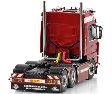 WSI MODELS 1/50 Scale Diecast 02-1232 Nooteboom 6 Axle Ballast Oplegger