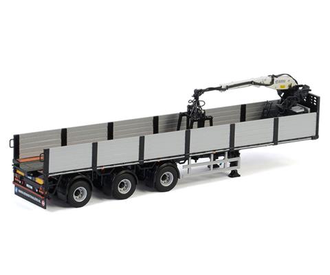 ミニカー WSI MODELS 1/50 FLAT BED TRAILER 1/50 Scale Flat Bed Trailer - WSI Models - YouTube